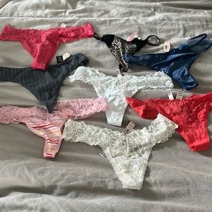 Lot of 8 Victoria’s Secret NWT thongs
